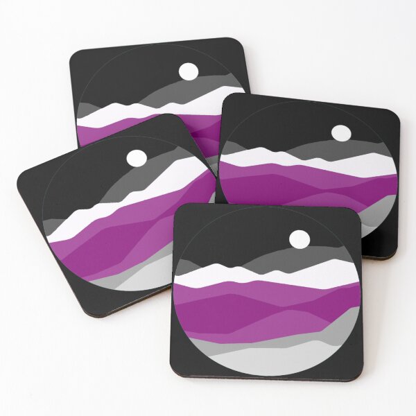 Item preview, Subtle Demisexual Pride Flag Landscape designed and sold by everything4eva.