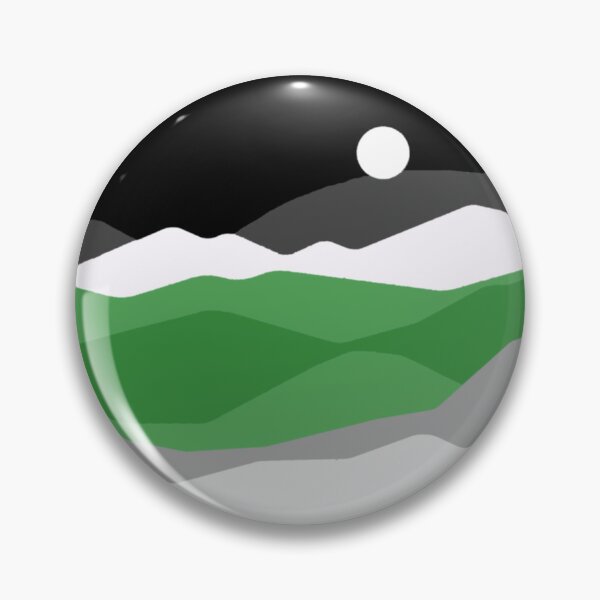 Item preview, Subtle Demiromantic Pride Flag Landscape designed and sold by everything4eva.