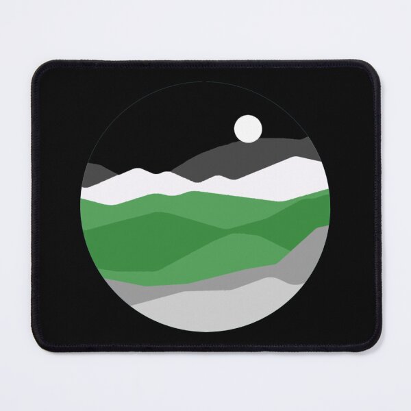 Item preview, Subtle Demiromantic Pride Flag Landscape designed and sold by everything4eva.