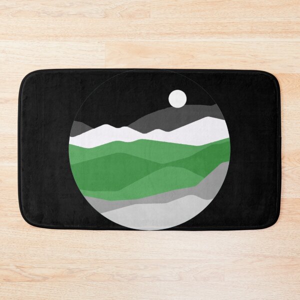 Item preview, Subtle Demiromantic Pride Flag Landscape designed and sold by everything4eva.