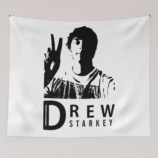 Item preview, Black and White Drew Starkey Design designed and sold by Color-Lab.