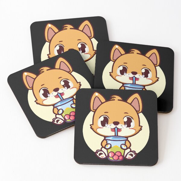 Item preview, A Paw-fect Combination: Bubble Tea and a Dog designed and sold by Colorful Dreams.