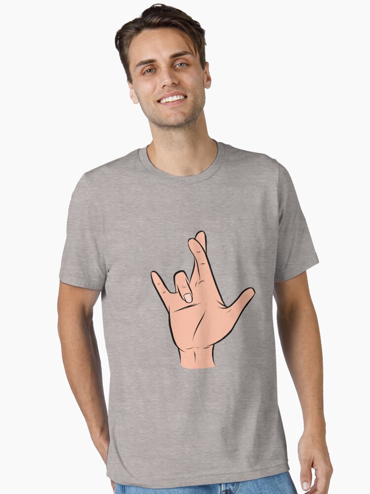 love sign language t shirt