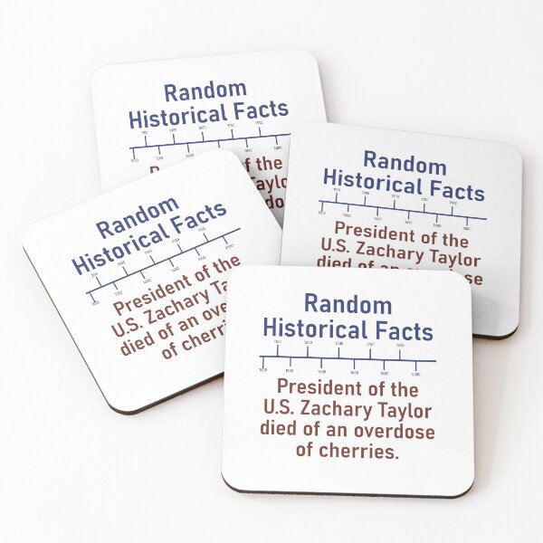 Item preview, President Of The US Zachary Taylor Died - History Fact designed and sold by CrankyOldDude.