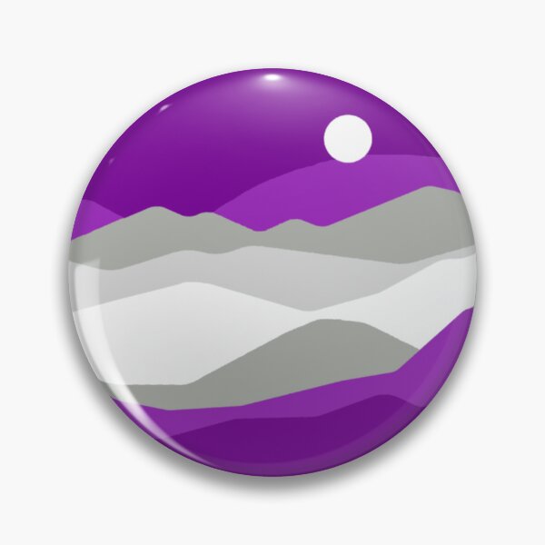 Item preview, Subtle Graysexual Pride Flag Landscape designed and sold by everything4eva.
