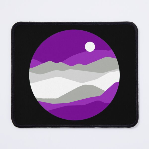 Item preview, Subtle Graysexual Pride Flag Landscape designed and sold by everything4eva.