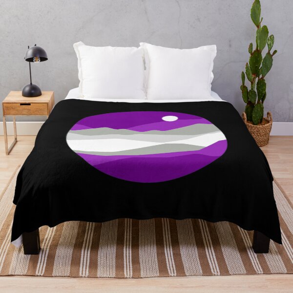 Item preview, Subtle Graysexual Pride Flag Landscape designed and sold by everything4eva.