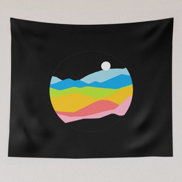 Item preview, Subtle Queer Pride Flag Landscape designed and sold by everything4eva.