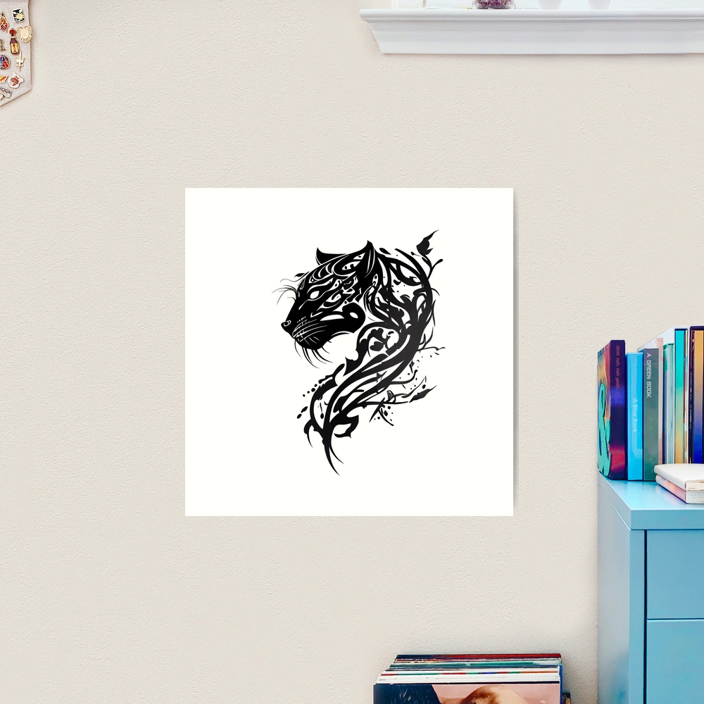 ShadowAndSlate Art Tribal for Tattoo by Redbubble Sale | Panther\