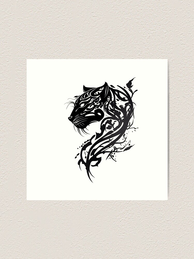 2 Sheets Half Arm Temporary Tattoos -waterproof Fake Tattoos With Realistic Tribal  Panther Black Leopard Animal Body Art For Men Women Cute Leg Sleeve |  Fruugo KR