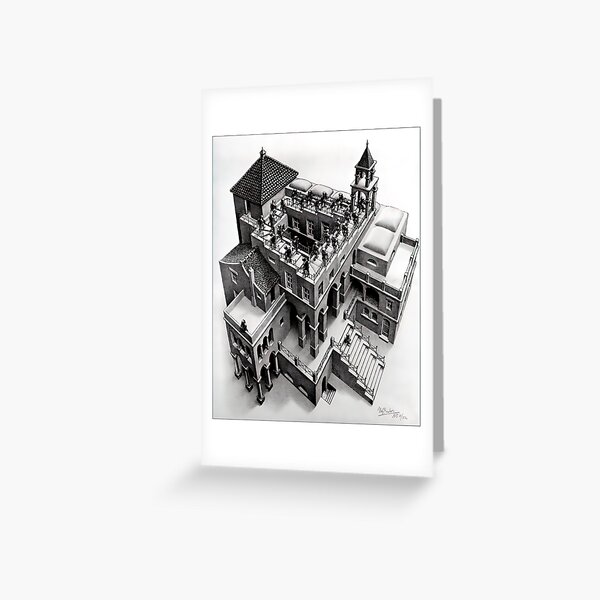 Item preview, Escher - Ascending & Descending designed and sold by funnypixels.