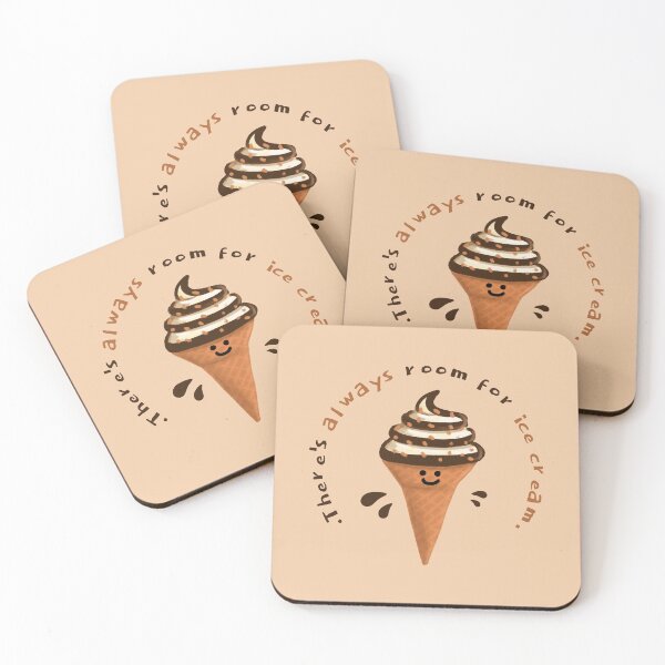 Item preview, "There's always room for ice cream." designed and sold by Papertowall by Jellyee.