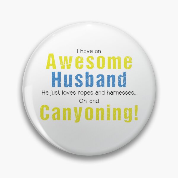 Item preview, I have an Awesome Husband He just loves ropes and harnesses... Oh, and Canyoning designed and sold by Adventure-Stuff.