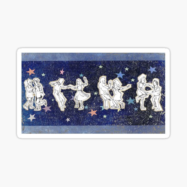 Oh how we dance!! Sticker
