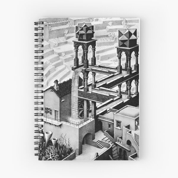 Artikelvorschau, Escher - Wasserfall entworfen und verkauft von funnypixels.