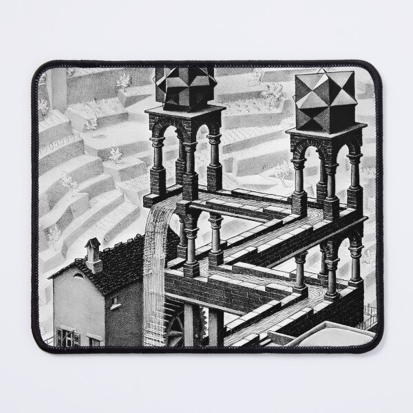 Item preview, Escher - Waterfall designed and sold by funnypixels.