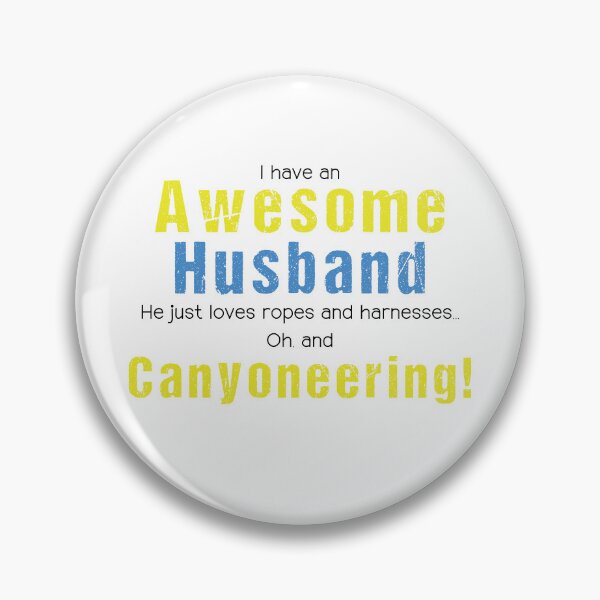 Item preview, I have an Awesome Husband He just loves ropes and harnesses... Oh, and Canyoneering designed and sold by Adventure-Stuff.