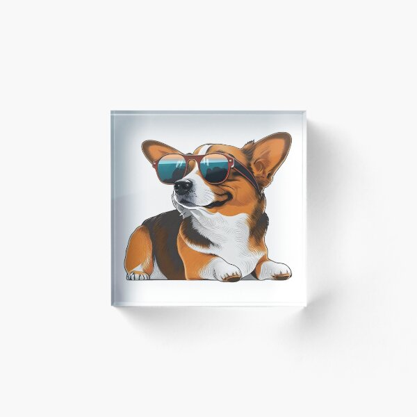 Item preview, perro con gafas designed and sold by RAPiD81.