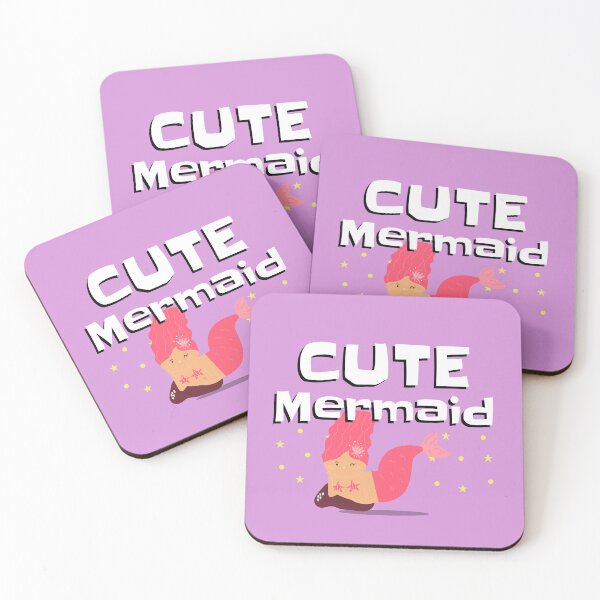 Item preview, Cute Mermaid designed and sold by MysticalBlack Studio.