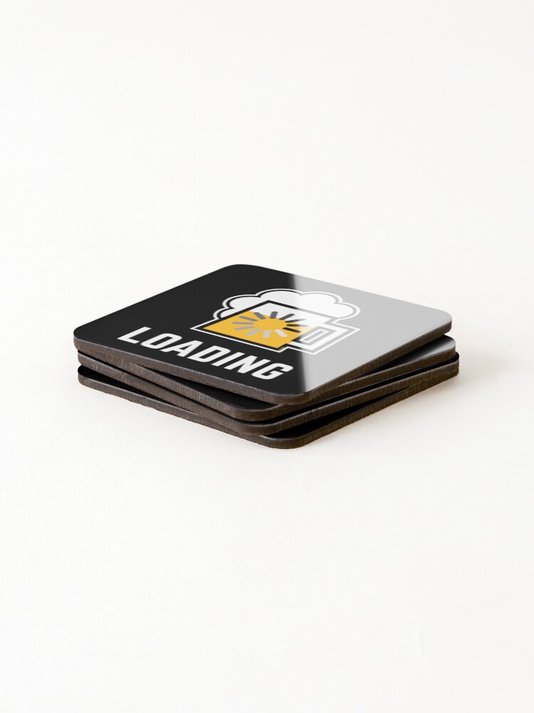 Thumbnail 4 of 5, Coasters (Set of 4), Beer Loading (Drinking In Progress / Negative / |) designed and sold by Roderix.