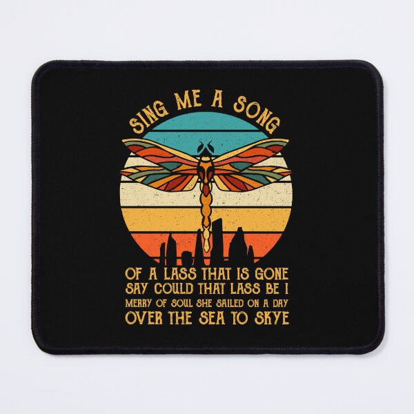 Item preview, Sing Me a Song of a Lass That is Gone Retro Gift designed and sold by NaomiMarsha.