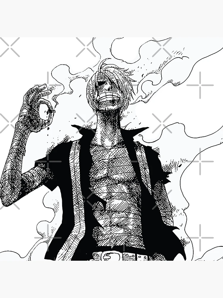 Sanji's Sacrifice One piece anime manga Art Board Print for Sale by ramis