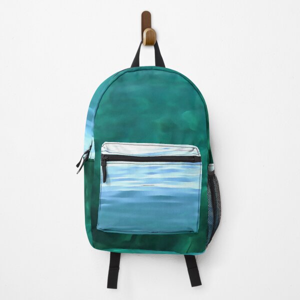 Item preview, Green and Mint Ocean Ombre Abstract Art designed and sold by taiche.