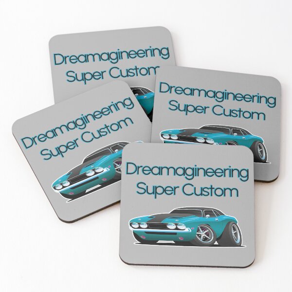 Item preview, Dreamagineering Super Custom Muscle Car Only in Your Imagination designed and sold by FuddalanDesigns.