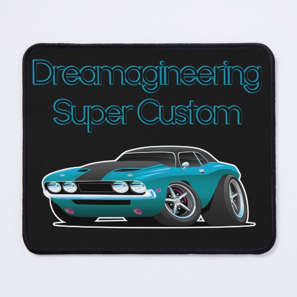 Item preview, Dreamagineering Super Custom Muscle Car Only in Your Imagination designed and sold by FuddalanDesigns.