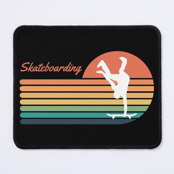 Item preview, Skateboarding Retro Sunset designed and sold by AlpacaSmokes.