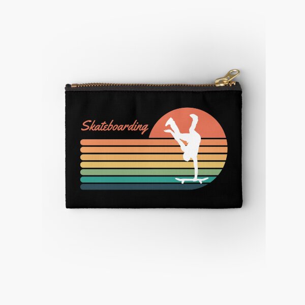 Item preview, Skateboarding Retro Sunset designed and sold by AlpacaSmokes.