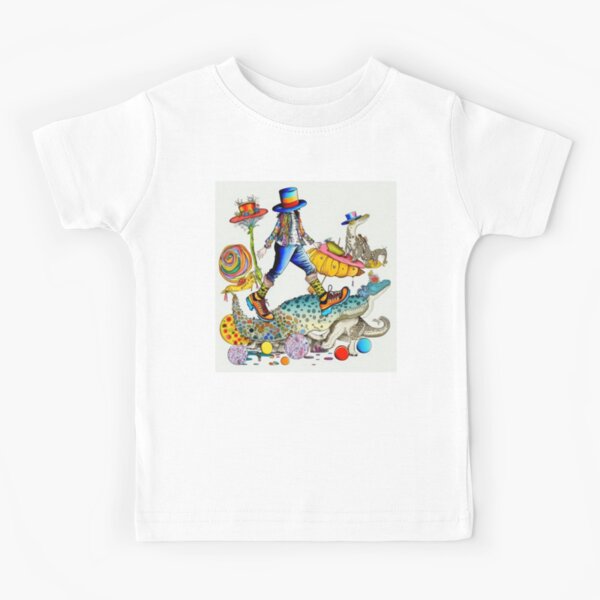 Fashionable Crocs by iServalan Homotech 23 Illustration Art by Tale Teller Club Orchestrations Kids T-Shirt