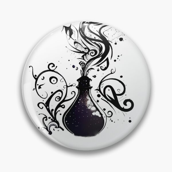 Item preview, Tribal Tattoo Magic Potion designed and sold by ShadowAndSlate.