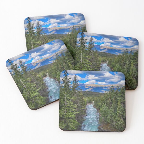 Item preview, Jasper National Park River Flowing at the Mountains V1 designed and sold by Family Journey with God.