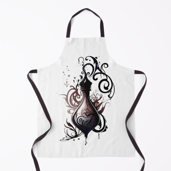 Item preview, Tribal Magic Potion Silhouette designed and sold by ShadowAndSlate.