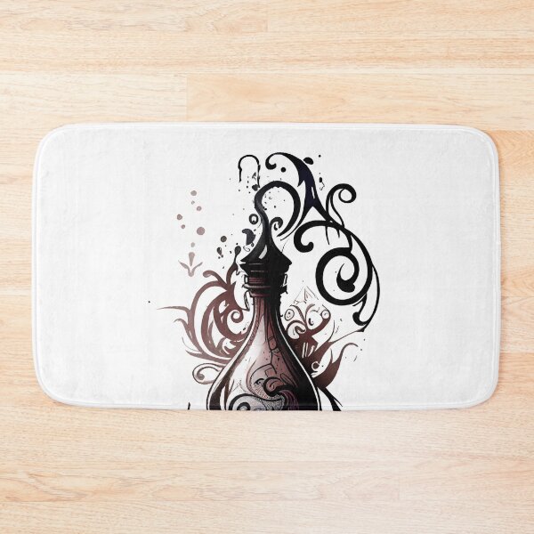 Item preview, Tribal Magic Potion Silhouette designed and sold by ShadowAndSlate.
