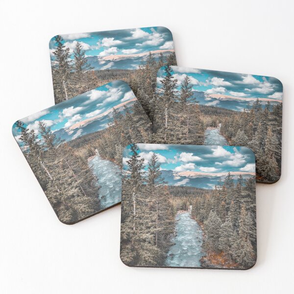 Item preview, Jasper National Park River Flowing at the Mountains V2 designed and sold by Family Journey with God.