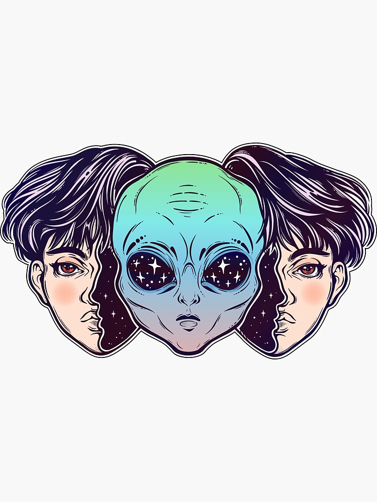 Portriat of the extraordinary alien from outer space face in disguise as a human boy. by KatjaGerasimova