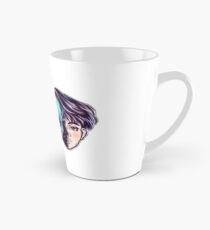 Portriat des außergewöhnlichen Außerirdischen aus dem Weltraum Gesicht verkleidet als ein menschlicher Junge. Tasse (groß)