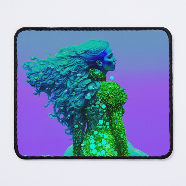Item preview, neon green purple portrait designed and sold by alxndraai.