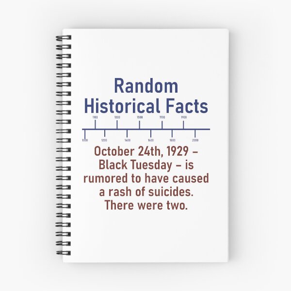 Item preview, October 24th 1929  - History Fact designed and sold by CrankyOldDude.