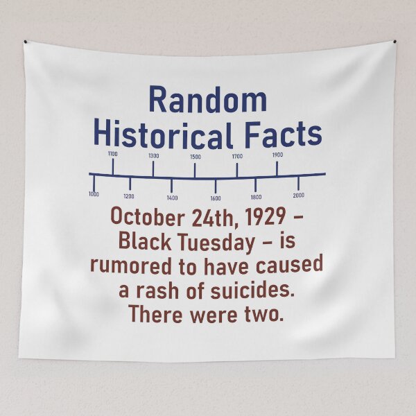 Item preview, October 24th 1929  - History Fact designed and sold by CrankyOldDude.