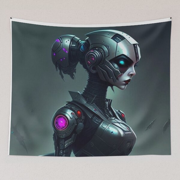Item preview, Futuristic Gothic Robot designed and sold by BiancaDPetals.