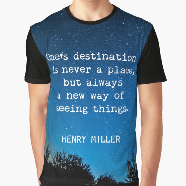 T Shirts Sur Le Theme Henry Miller Redbubble