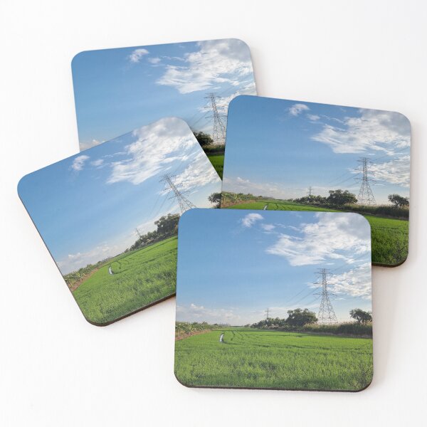 Item preview, Pylons with Green Suburb view in Bangkok designed and sold by Sunshine-Asawa.