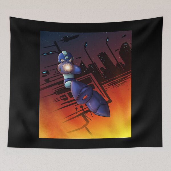 Item preview, mega man game art designed and sold by duashopz.