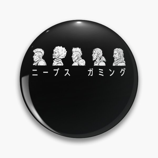 Item preview, Neebs Gaming heads - Katakana designed and sold by DemminLiesel.