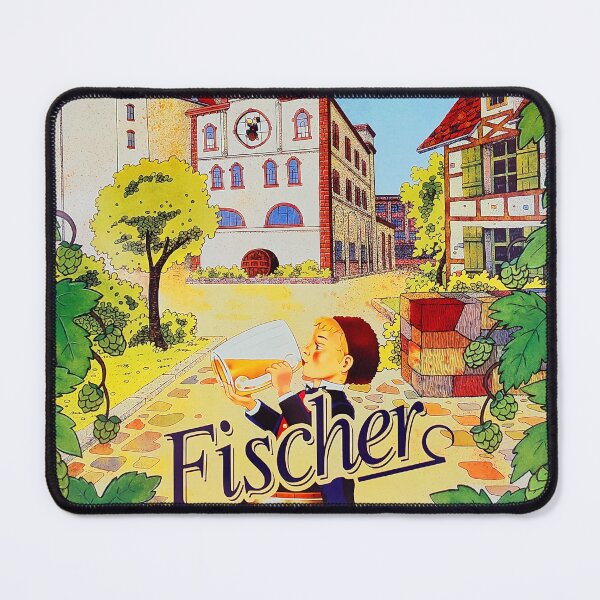 Item preview, Fischer Biere, Alsace, Vintage Advertising Artwork designed and sold by JonDelorme.