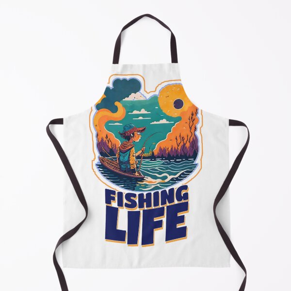 Item preview, Fishing Life Art: Relax and Unwind with this Serene Design designed and sold by Digitlartmaster.