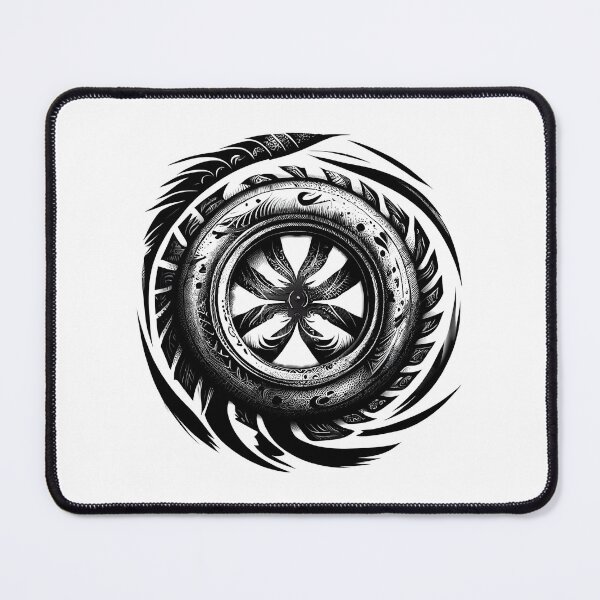 Item preview, Tribal Wheel designed and sold by ShadowAndSlate.